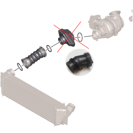 Turbo silencer pipe N57 • BMW 330d 430d 530d & other |2012 to 2018|